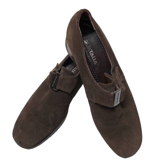 Aquatalia by Marvin K Driving Shoes in Brown - Size 8.5 - Picture 1 of 12